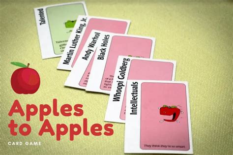  Apples to Apples: A Game That Will Leave You Peeled With Laughter! 