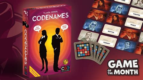 Codenames! A Game of Espionage and Witty Clues for Intriguing Wordplay Enthusiasts!