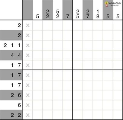 Nonograms: Where Logic Meets Art! Unleash Your Inner Detective and Pixel Perfectionist!